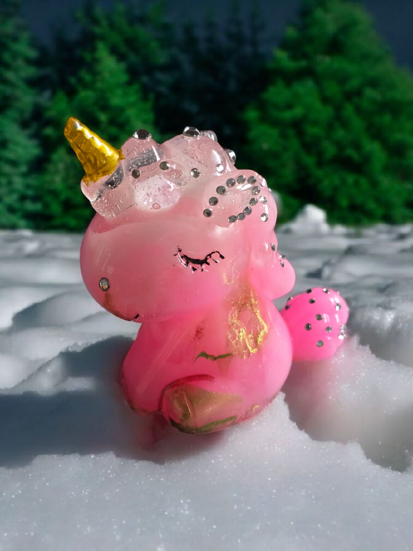 Unicorn pink and gold