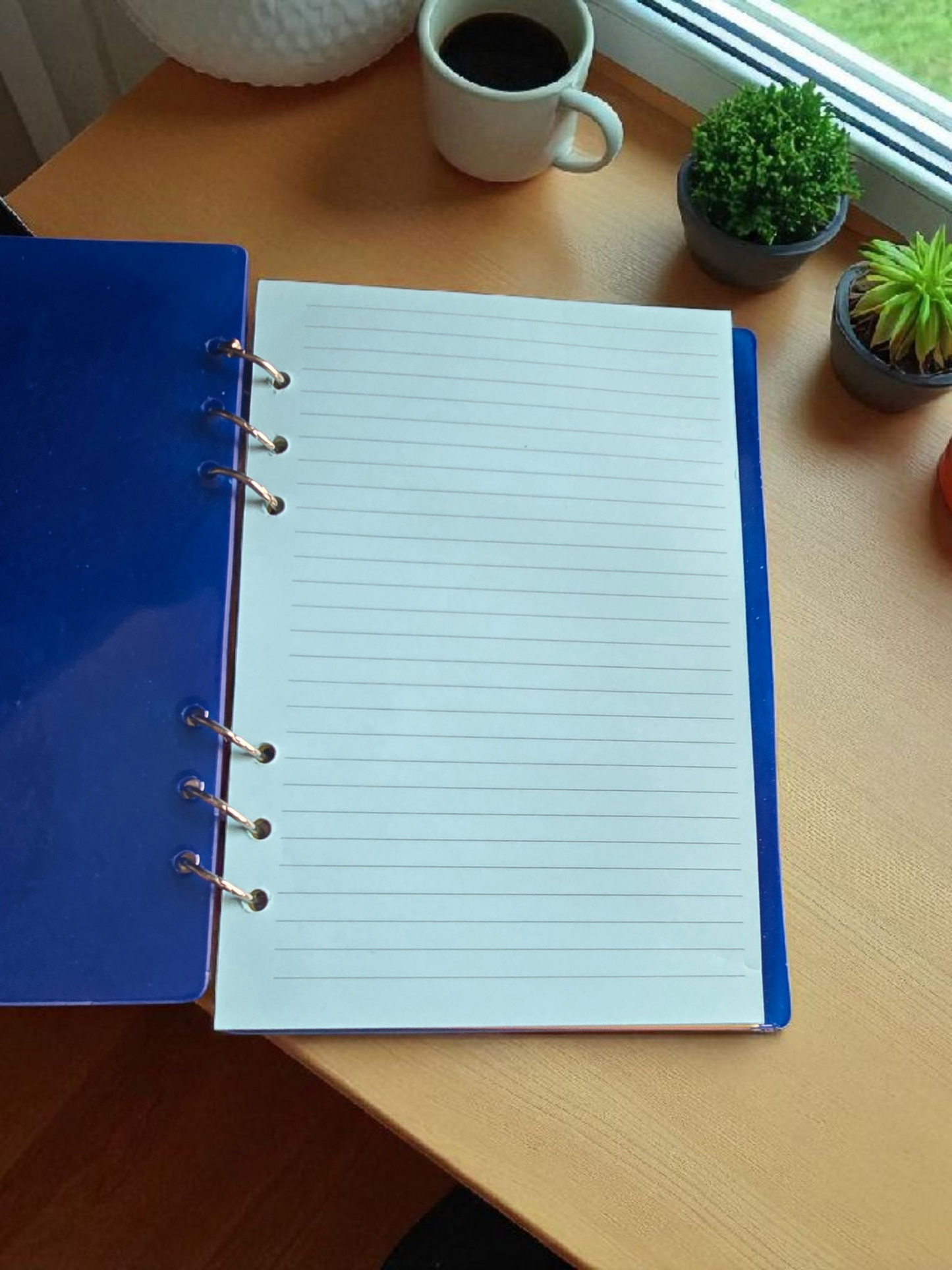 Note book blue