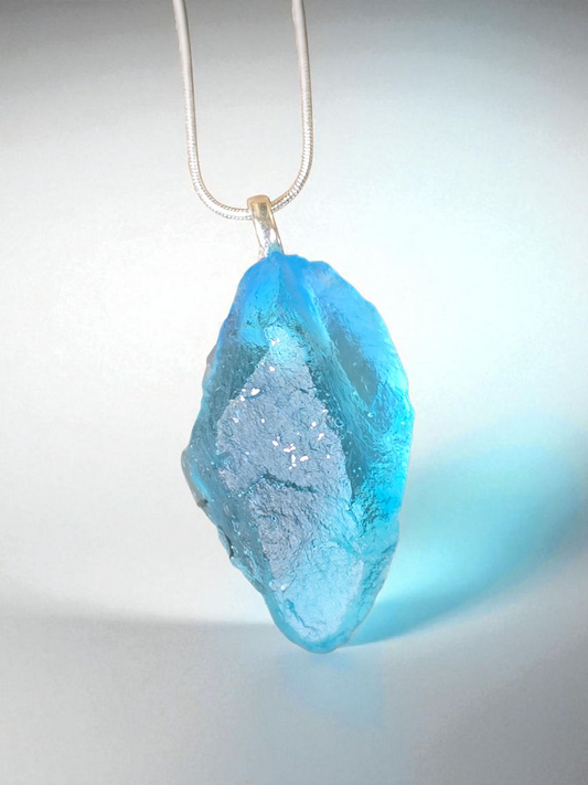 Pendant crystal Stone turquoise