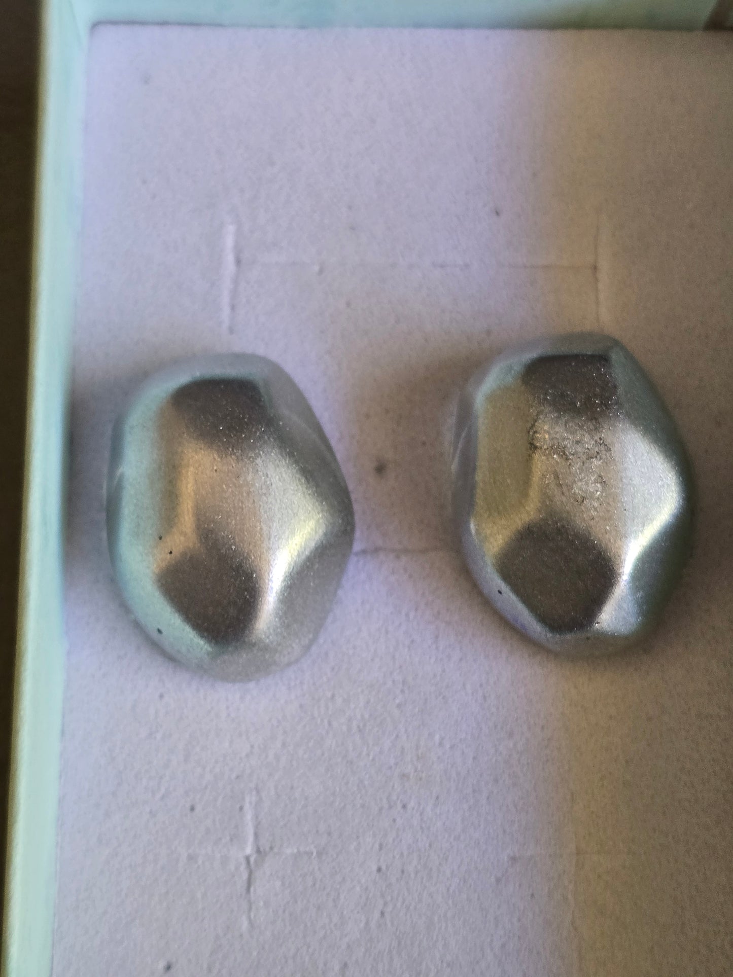 Earrings stud silver