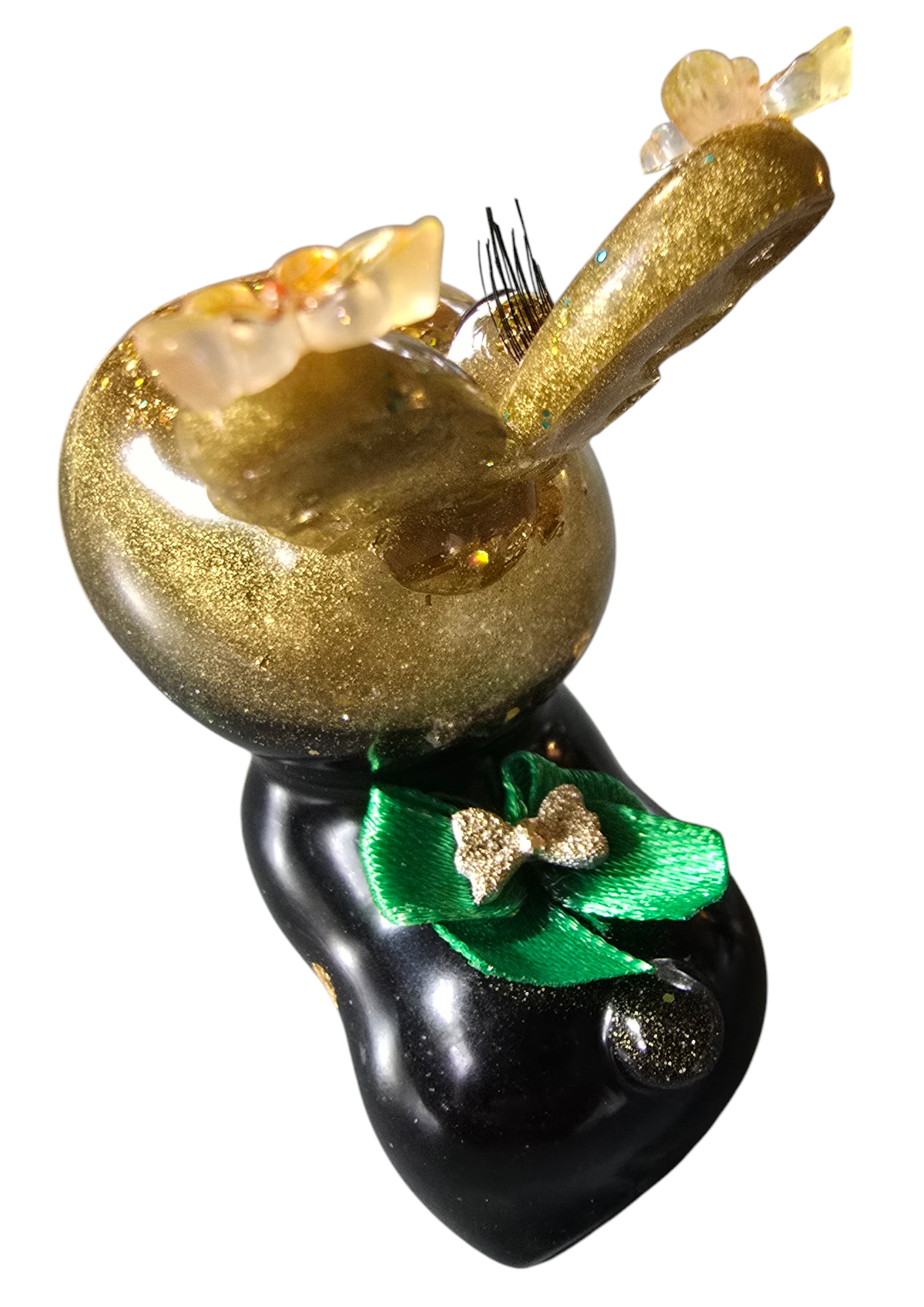 Reindeer gold and dark green