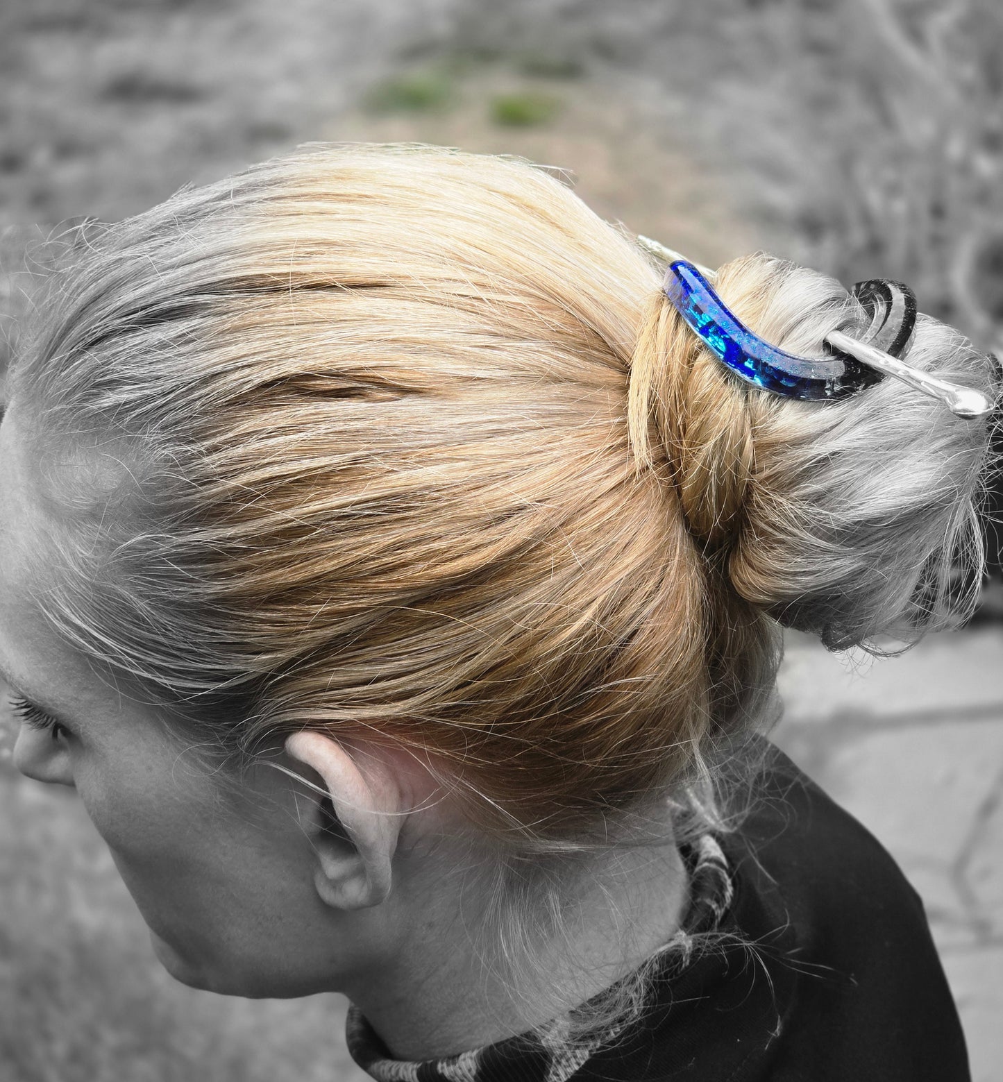 Hair/scarf pin small