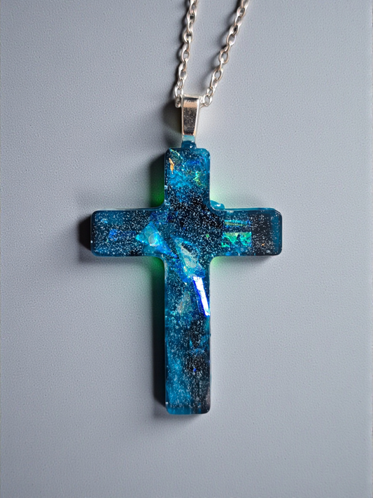 Pendant blue cross