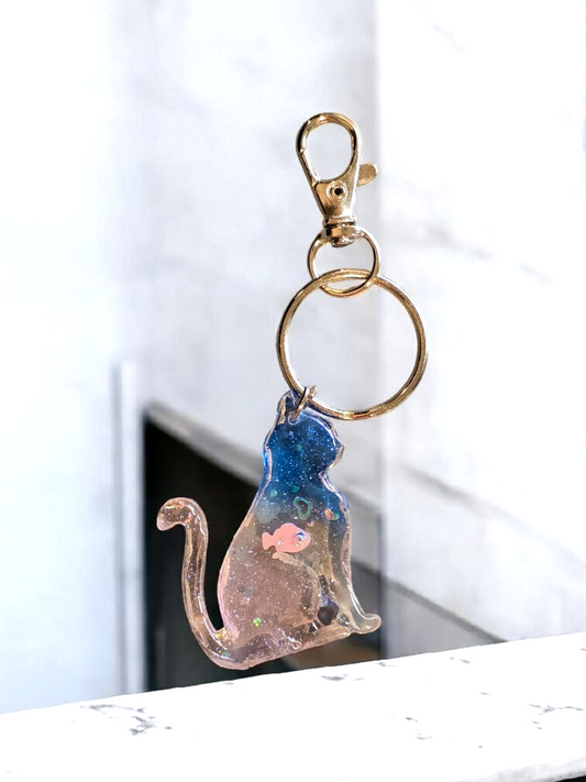 Keycharm pink and blue