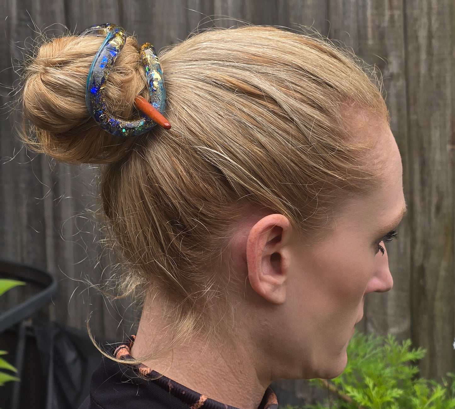 Hair/scarf clips large