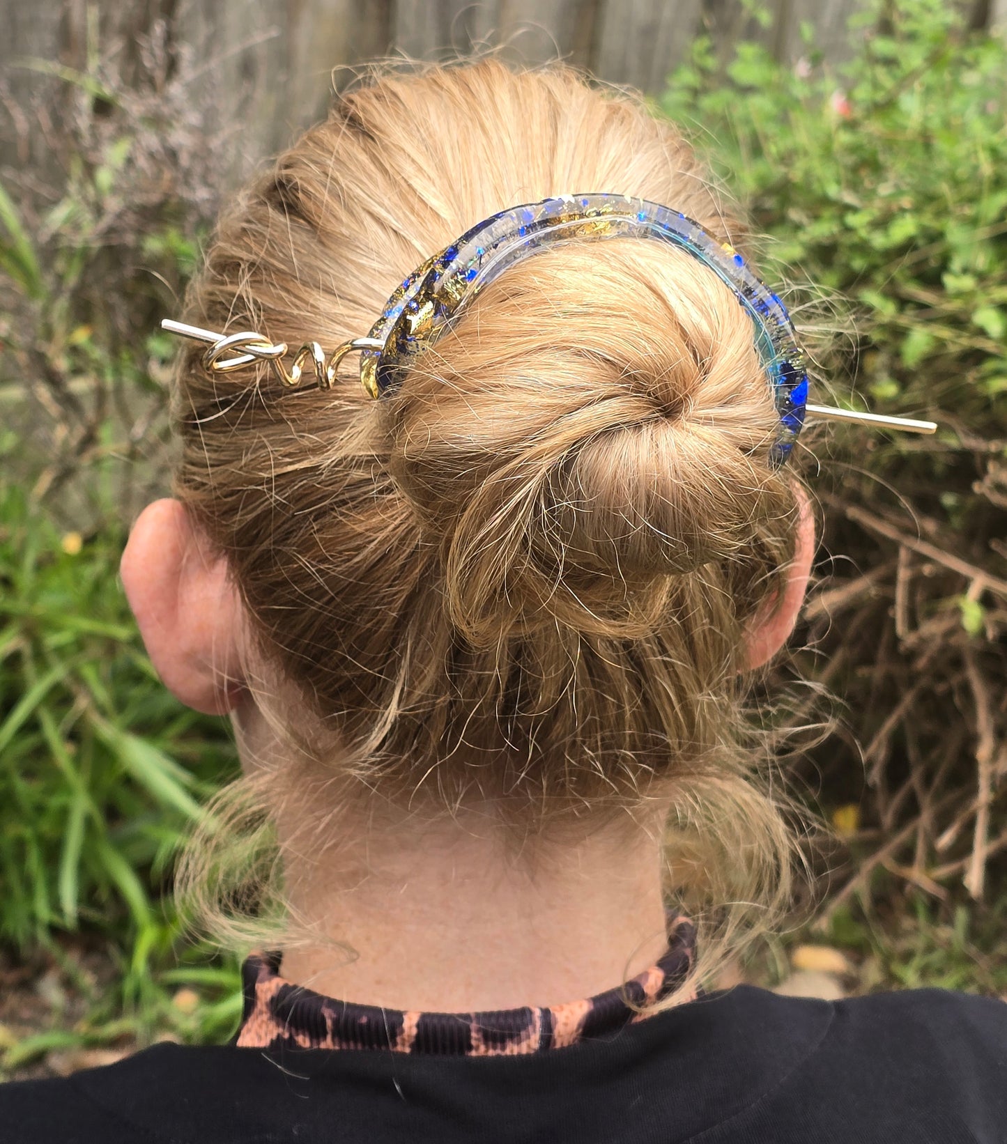 Hair/scarf clips large