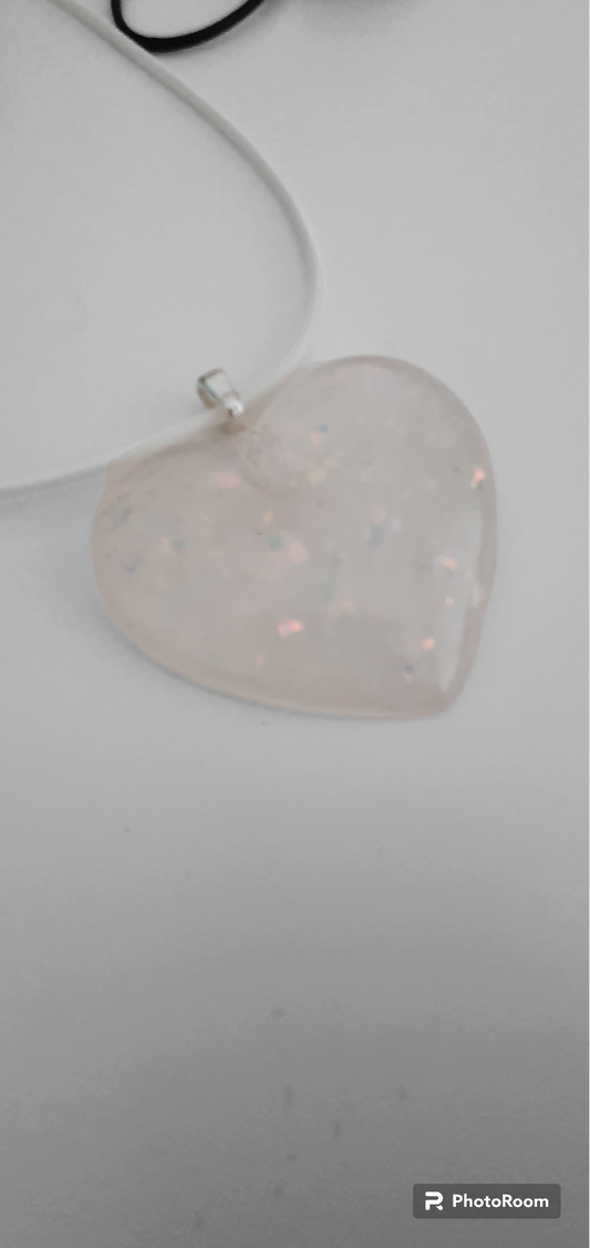 Pendant Rounded Heart mistique