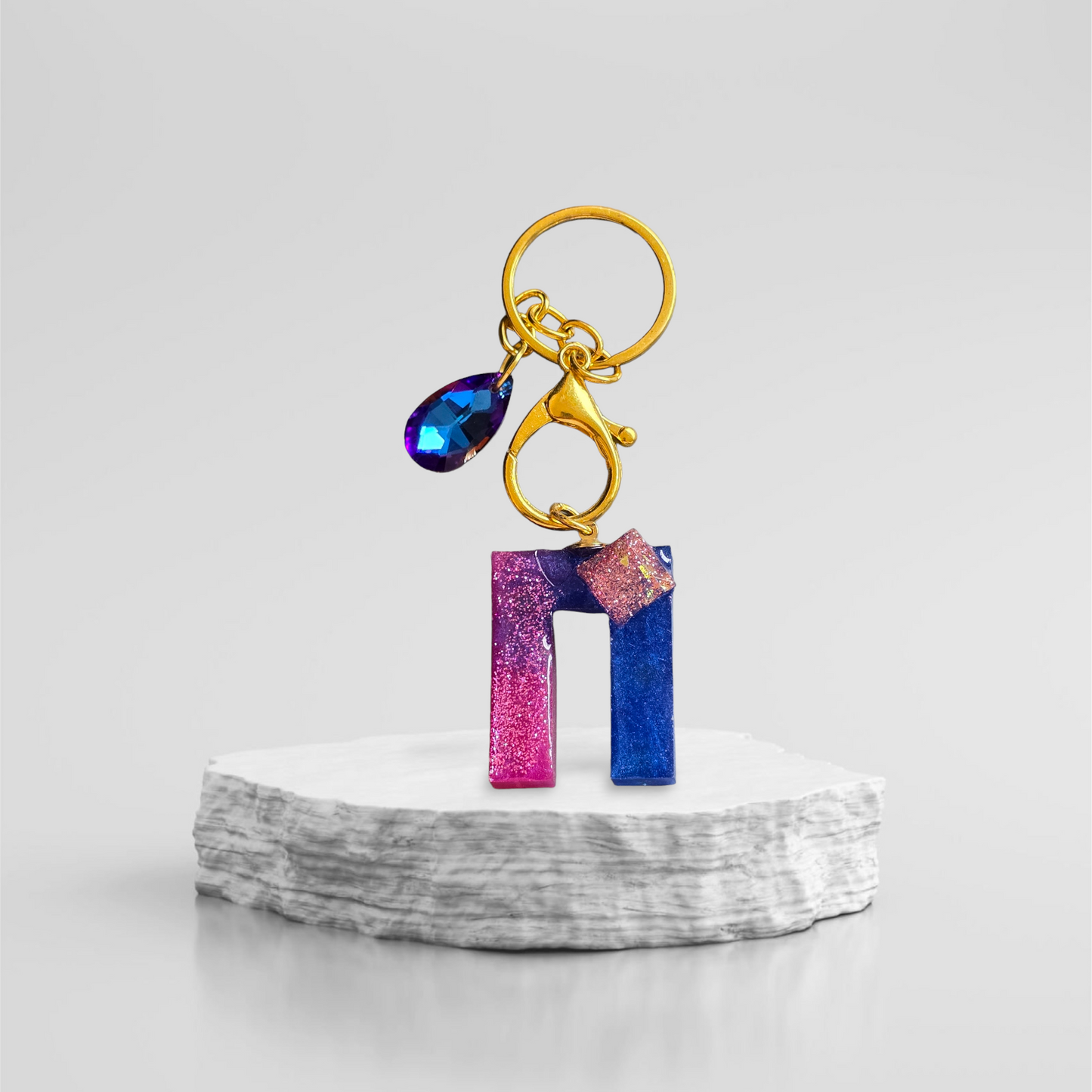 KeyCharm Alphabet (Keyring) N