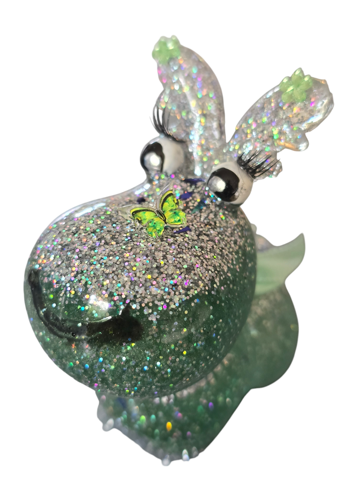 Reindeer green and silver