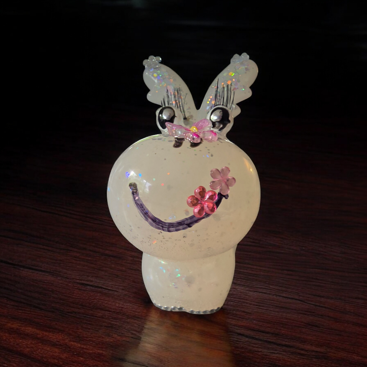 Reindeer white with soft pink