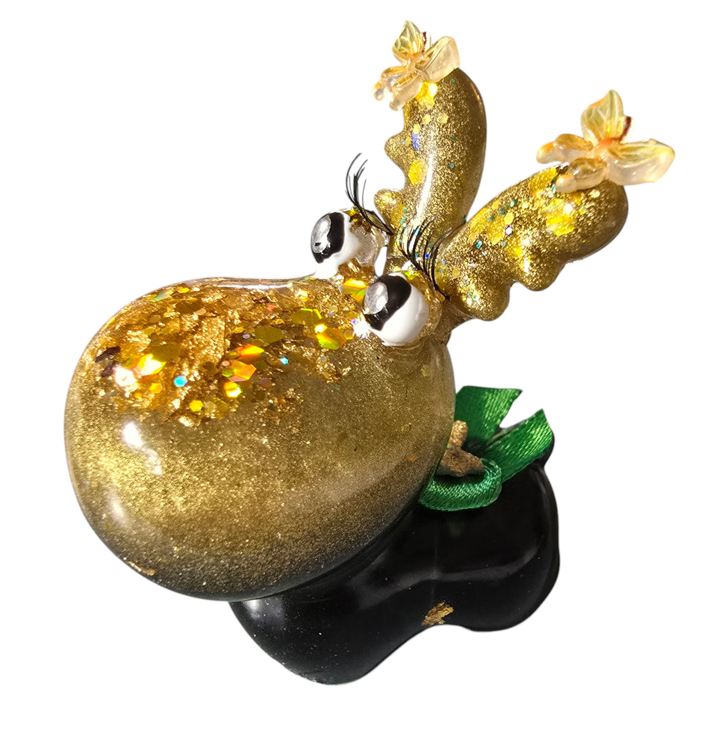 Reindeer gold and dark green