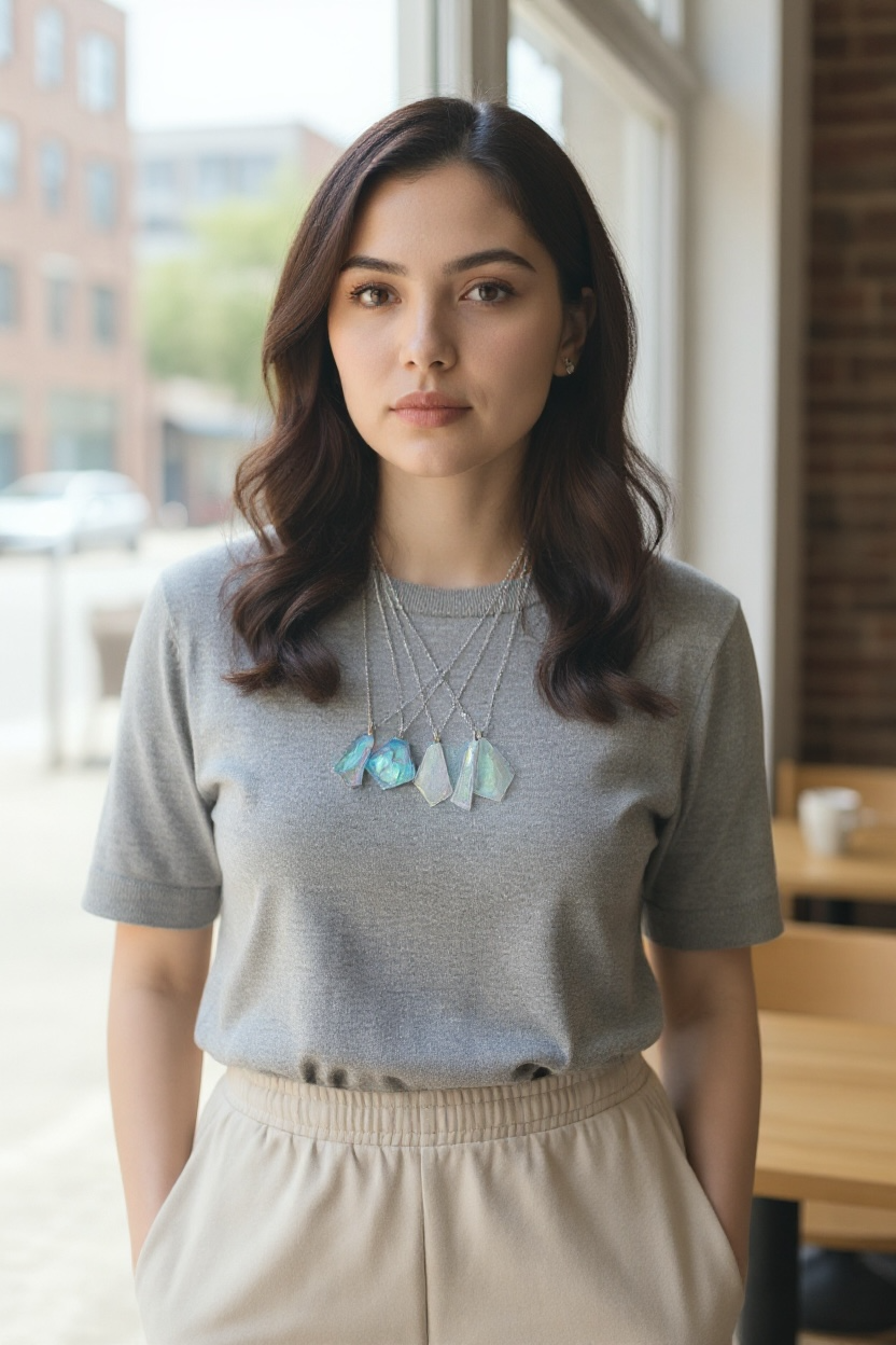 Pendant Iridescent Prism