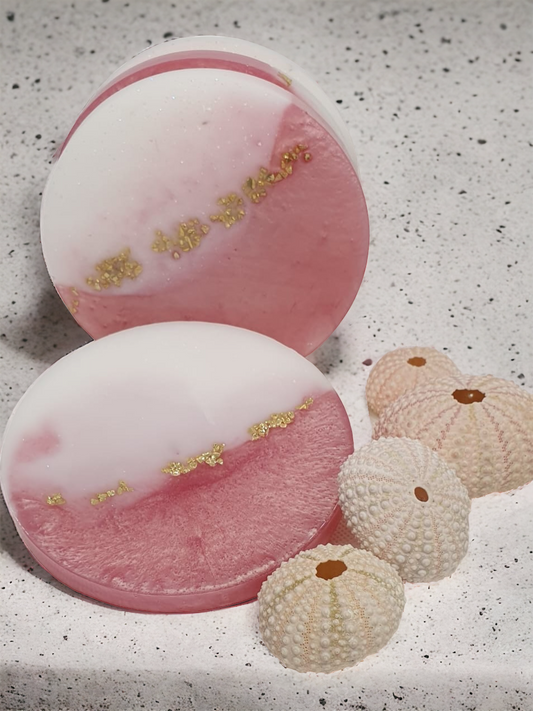 Coaster Set Magical Sunset (set of 4 with Stand)